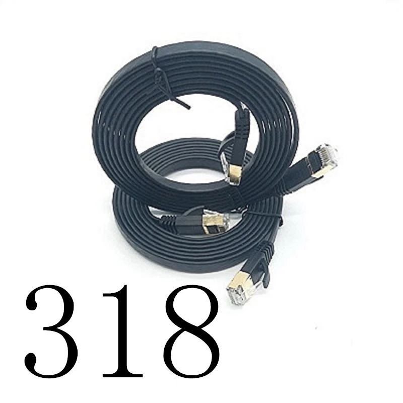 

MEIBAI 2018 CAT6A Flat Ethernet Cable Networking Ethernet Patch Cord LAN Cable CAT6A 318#
