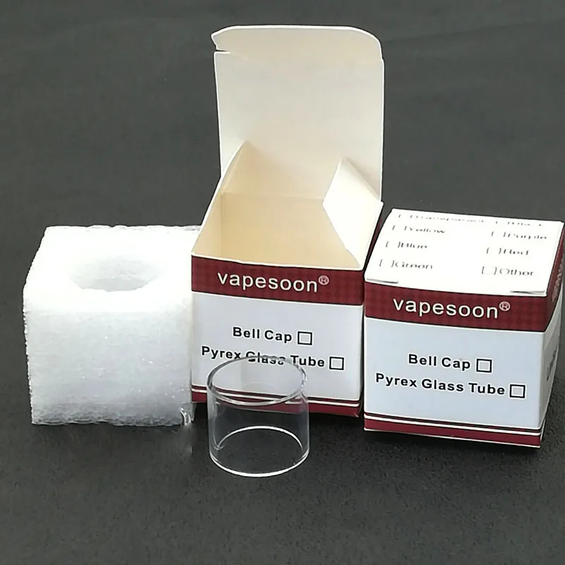 

2pcs Replacement Pyrex Glass Tube for kayfun v4 Atomizer tank glass tube