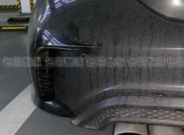 Задняя отделка из углеродного волокна подходит для Mercedes Benz a W176 Carlsson surround vent