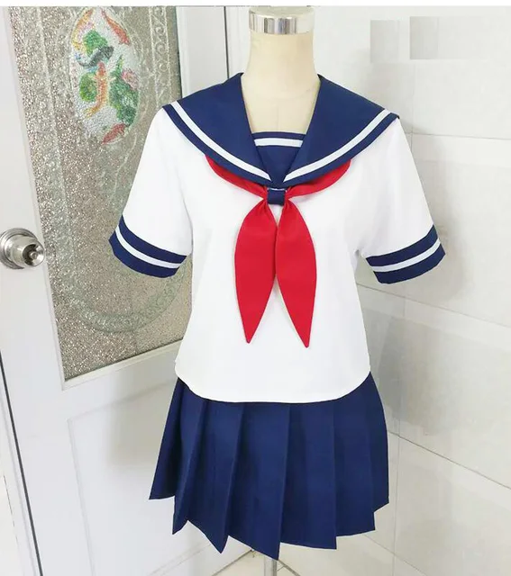 Yandere Simulator Japanese School Hell Girls Sailor Dress Shirts
