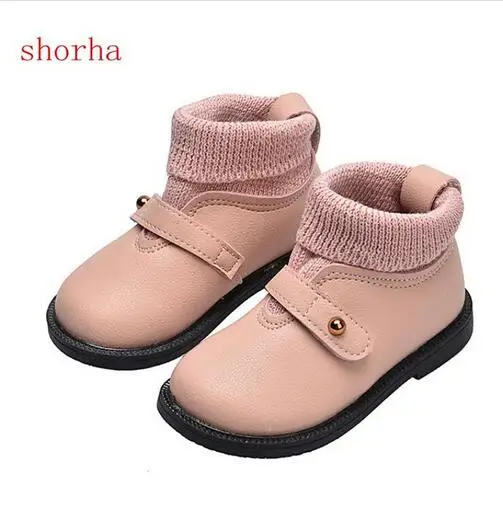 

Fashion New Autumn Winter Boots New Soft Warm Toddlers Baby Girls Shoes Cute Lovely Baby Kids Children red Boots