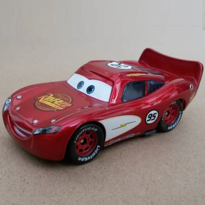 Дисней 100% оригинальные автомобили Pixar No.95 Speed Lightning Mcqueen литые металлические