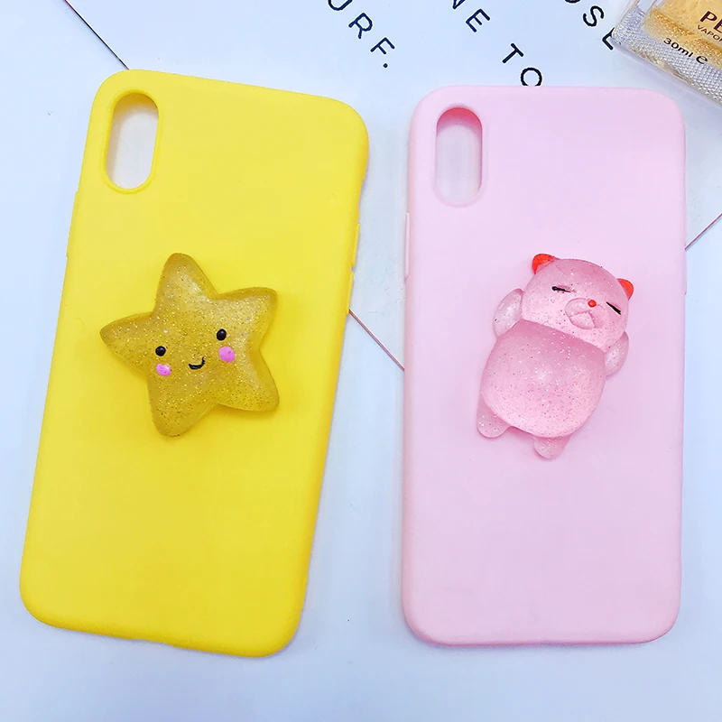Милый 3D мягкий мультяшный чехол с котом для Huawei Mate 20 P20 P10 P8 P9 lite 2017 P Smart на Honor 9 Y9 Y7