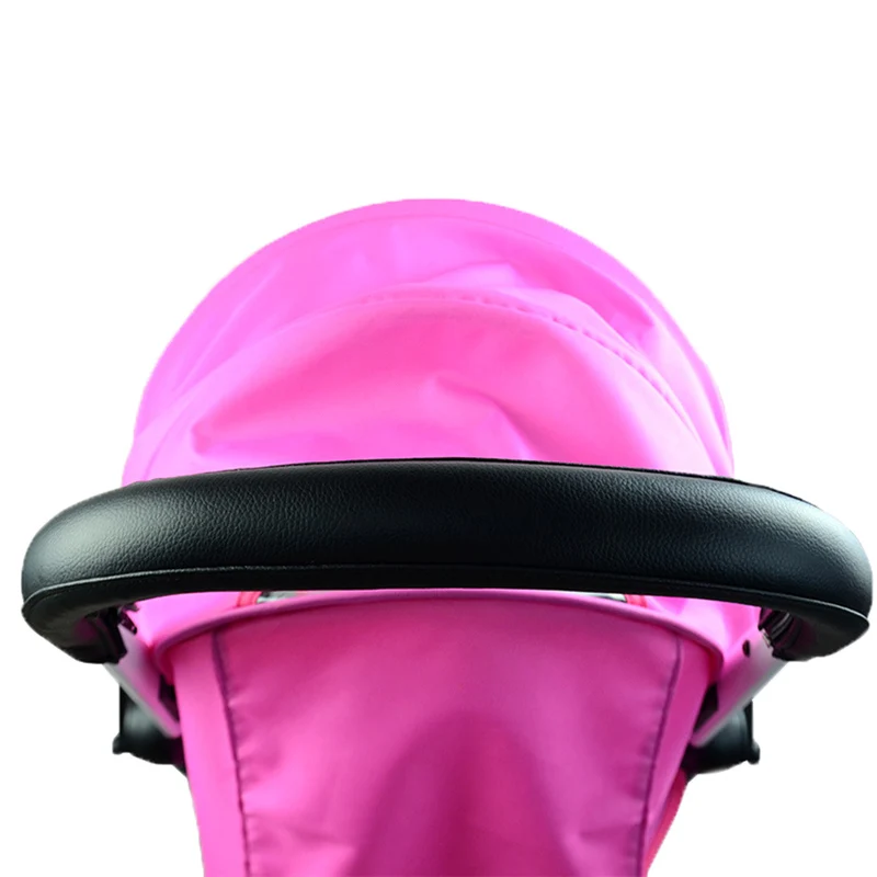 Baby Stroller Armrest PU Leather Protective Case Cover Pram Handle Arm Rest For Yuyu Yoya Baby Carriage Accessories BB3089 (4)
