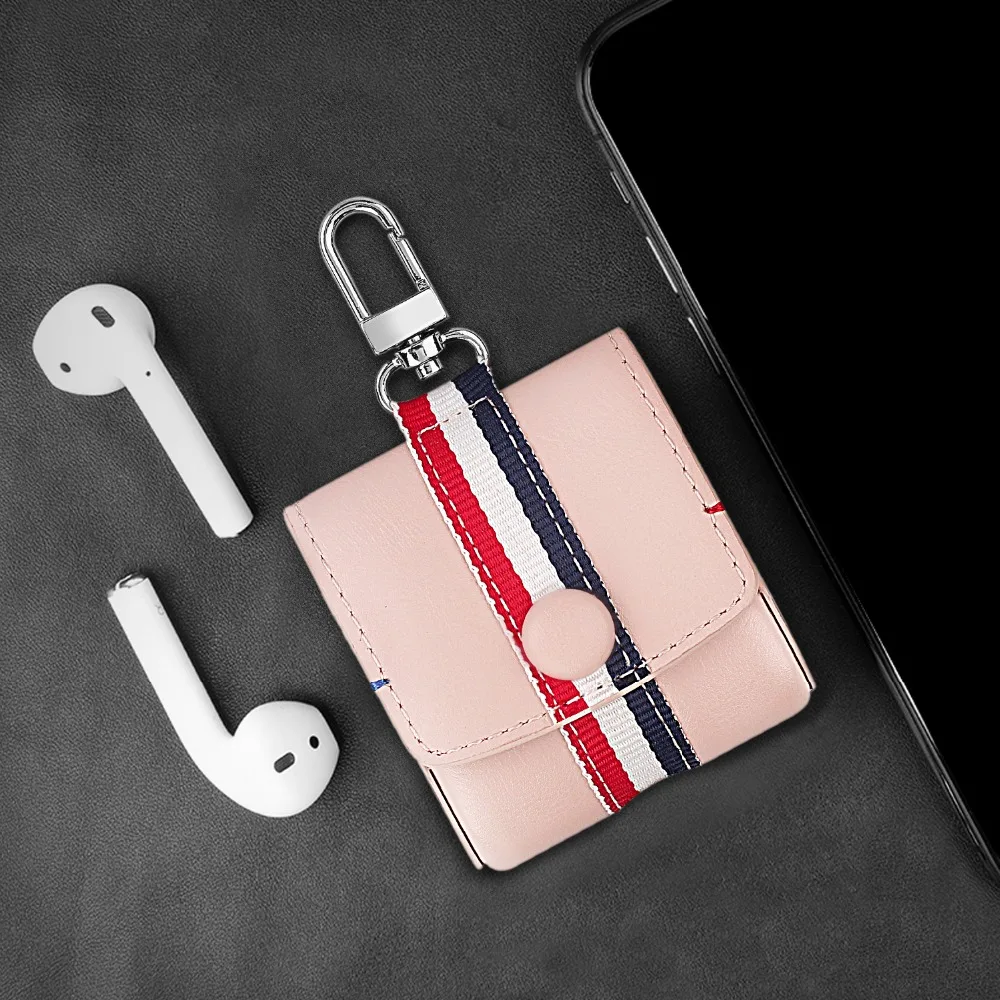 Чехол для Airpods кожаный защитный чехол зарядки Aorpods Eirpods Защитные чехлы наушников