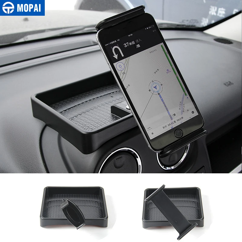 MOPAI ABS Car Interior IPad Stand/Mobile Phone Holder Stickers For Jeep