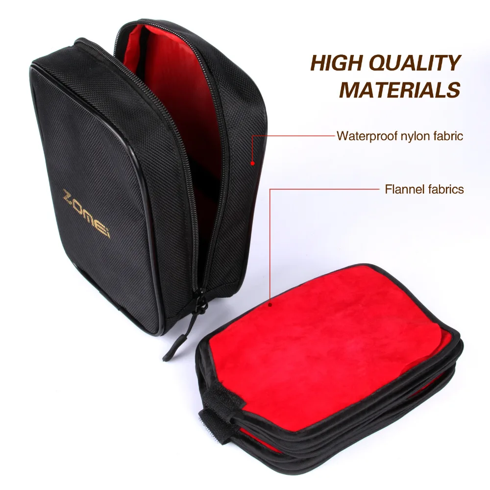 Water Resistant 16slot Nylon Camera Filter Bag Case Pouch For Circular&150mm Square Filter
