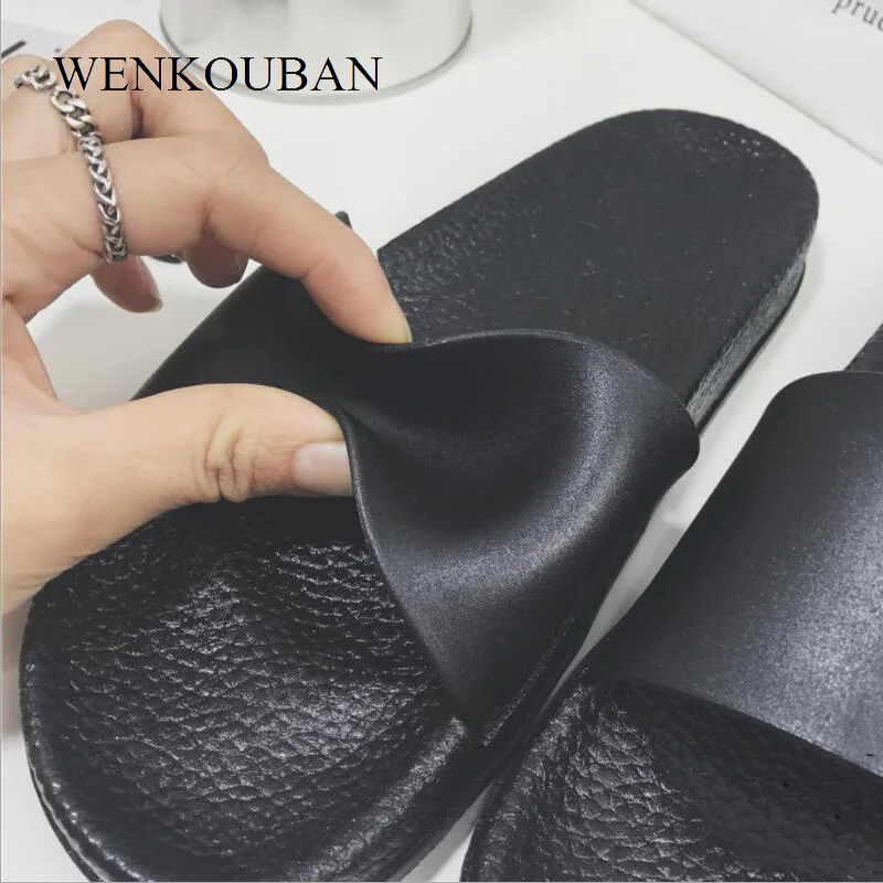 Unisex-Black-Slides-Women-Slippers-Summer-Beach-Shoes-Bathroom-Flat-Sandals-Indoor-Female-Casual-Shoes-zapatos