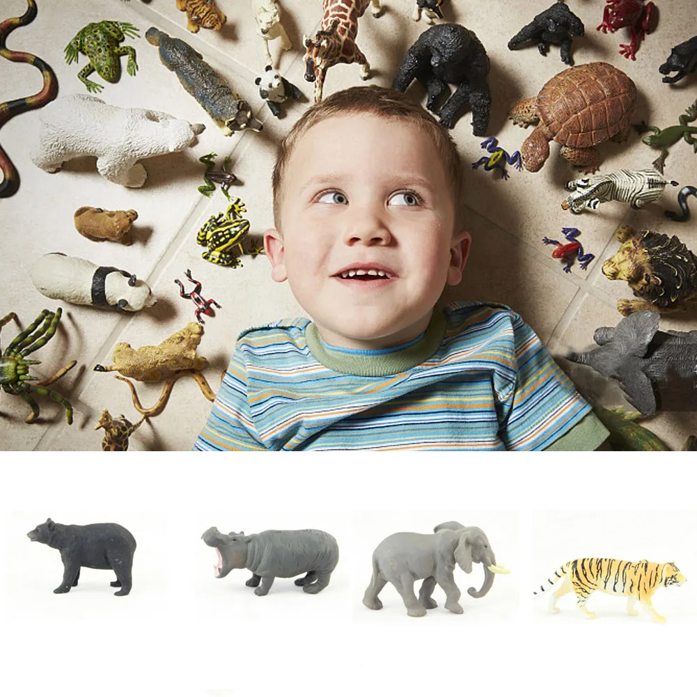 12 шт., имитация твердых мини-животных, модель игрушки, детская Морская жизнь, динозавр, мир, обучающая игрушка, развивающая игрушка