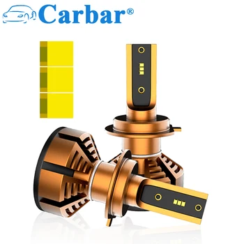 

Carbar# New Arrival Car LED Headlight Bulb H7 Auto LED Headlamp 60W 7200LM 6000K LED Headlamp Lights H7 H1 H3 H8 H11 9005 9006