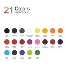 Принадлежности для татуировки 21 Упаковка 30 мл/бутылка чернил для татуировки набор постоянный макияж с микроволокном Татуировка искусство Пигмент Краска татуировки художника набор чернил