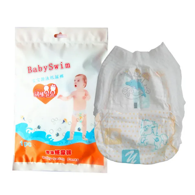 New 1pc Baby Disposable Swimming Diapers Infant Waterproof Leak proof