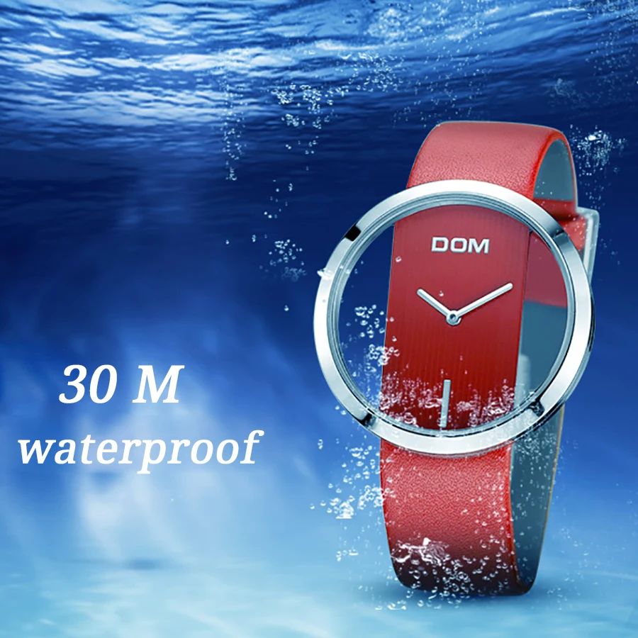 

2019 Genuine Leather Strap Sport Ladies Elegant Wrist Watch Girl Women Luxury Fashion Casual 30 M Waterproof Quartz Watches