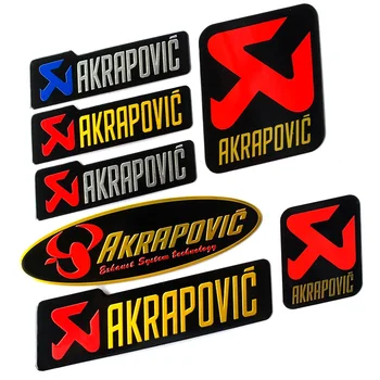 

High temperature resistant aluminum motorcycle exhaust pipe decal sticker cool personality Scorpio