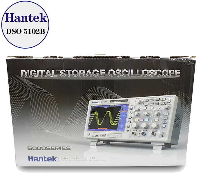 Hantek DSO5102B Цифровой осциллограф 100 МГц 1GSa/s лучше, чем ADS1102CAL