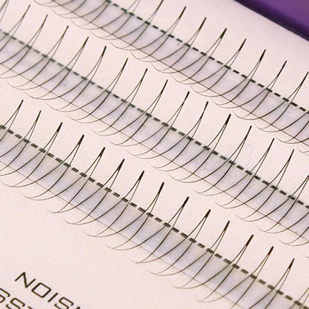 

1 Box New Women Silk Eyelashes 0.07 C 3D Wave Individual Eyelash Extension Of Mink Black Soft False Eye Lashes