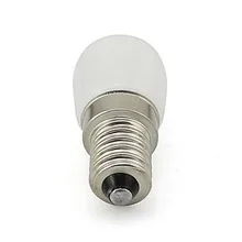 E14 3W LED Light AC 220V Waterproof for Refrigerator/ Sewing Machine/ Lathe milkly cover Warm White/ White Bulb Lamp