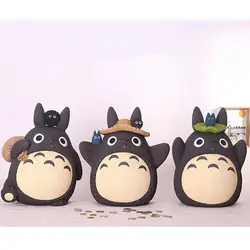 Аниме смолы мультфильм Хаяо Миядзаки Tonari Totoro очень большой Сохранение Box Творческий дом аксессуары Коллекция игрушек G750