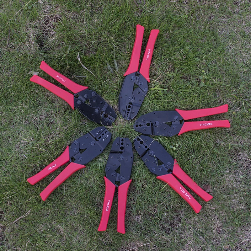 

YTH Crimper hand tools nippers FOR RG179 RG174 RG316 SMA SMB MCX TNC SMC hex Coating Crimping Pliers Terminal clamp Cable tool