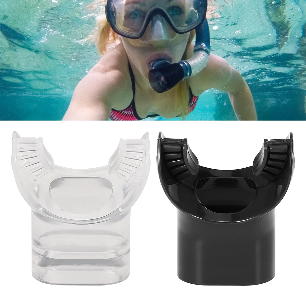2 шт./упак., силиконовый мундштук для подводного плавания, удобный для замены рта, трубка для рта
