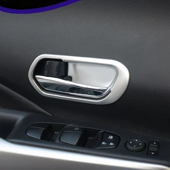 

For Nissan Kicks 2016 2017 2018 ABS Matte Interior Car Door Handle Bowl Cover Trim Car Styling Auto Accessories