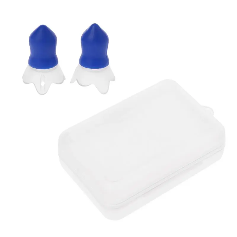 1 пара силиконовых беруши с шумоподавлением многоразовые беруши для самолетов Защита слуха