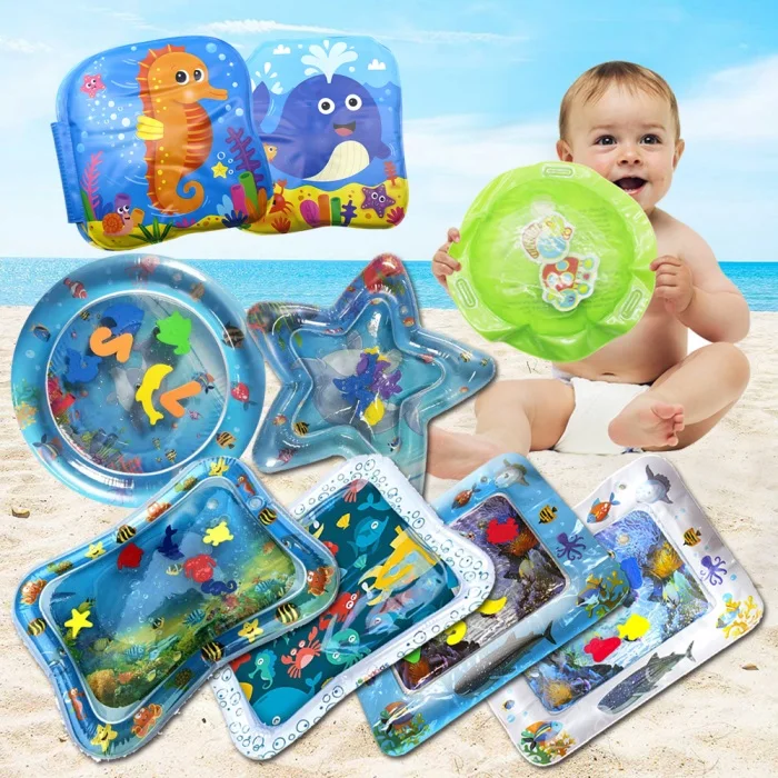 

11 style Creative Dual Use Toy Baby Inflatable Patted Pad Baby Kid Water Play Mat Inflatable Thicken PVC Infant Gym Playmat Toys