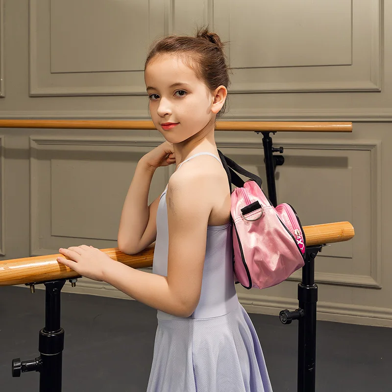 Sansha Girls 7L Small PU Ballet Dance Bag With Shoulder Straps Gym Sports Bag 325mm*114mm*193mm KBAG4 2