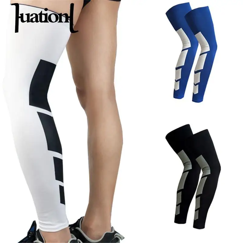 

Huation 1PCS 2019 New Brand Mens Compression Socks Super Elastic Leg Warmers Stretch Happy Socks Male Leggings Sokken