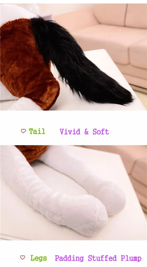 Fancytrader 51'' Giant Soft Plush Emulational Horse Toy Big Lifelike Stuffed Horse 130cm 4 Colors Terrific Simulation Gift (14)
