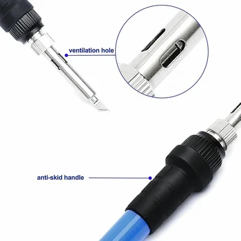 

Electric Soldering Iron Gun Adjustable Temperature 60 Watt Welding Tool 110 Volt