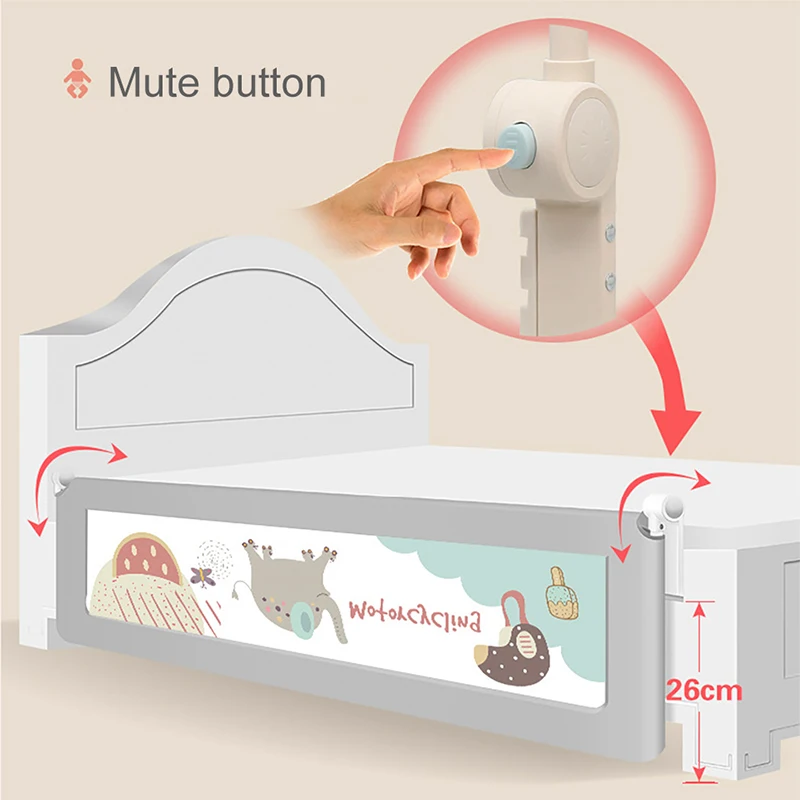 Ограждение для детской кроватки, ограждение для детской кроватки, ограждение для кроватки, 1,5 м/1,8 м/2 м, ограждение для безопасности, детский манеж, безопасная кровать
