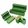 Connecteur de Terminal de câblage vert 2EDG-5.08 PCB 5.08mm 2/3/4/5/6/7/8/9/10/11/12/13/14/15/16/18 20/22/24p ► Photo 2/5