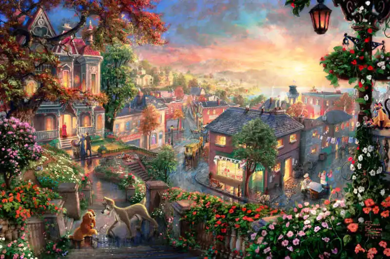 

Spot 1000 Pieces of Adult Jigsaw Toys Disney Morning Children's Puzzle for Free Shipping