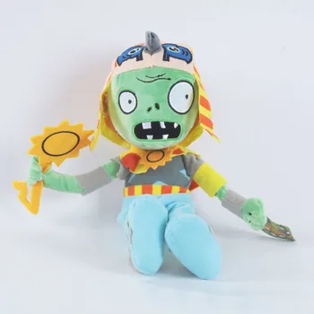 

13'' 33cm Plant VS Zombie Plush Toy PVZ Figures Pharaoh Zombie Plush Toy Soft Dolls Kids Gift