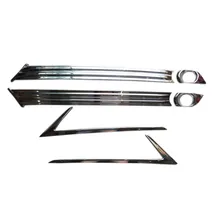 6* Внешний автомобильный-Стайлинг Хром передний противотуманный свет(с светом) и задний противотуманный свет крышка для Mazda CX-5 2nd Gen