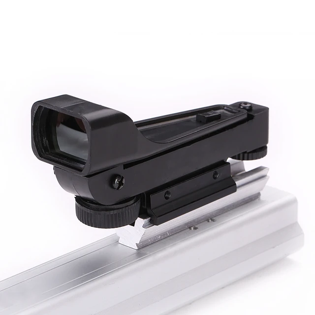 US $9.11 Red Dot Rail Riflescope Airsoft Holographic Plastic Sight Hunting Scope Water Gun Accessories 11mm 