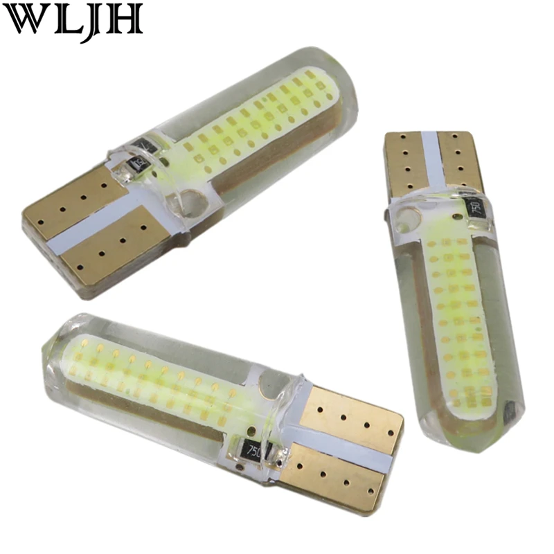 10x carcasa silicona Led para coche T10 Led W5W COB 20 lámpara Chip bombilla Interior luces exteriores cuña lado esquina trasera de parque|t10 screwdriver|t10 led 5 smdlight bulbs energy