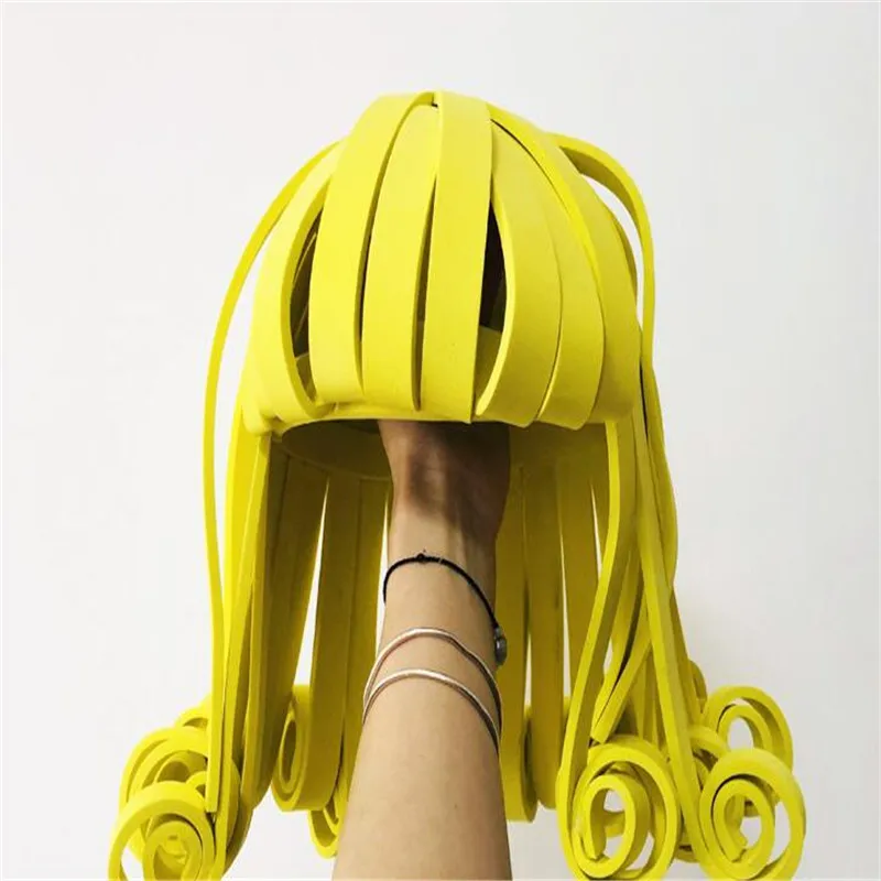 yellow curly wigs (1)