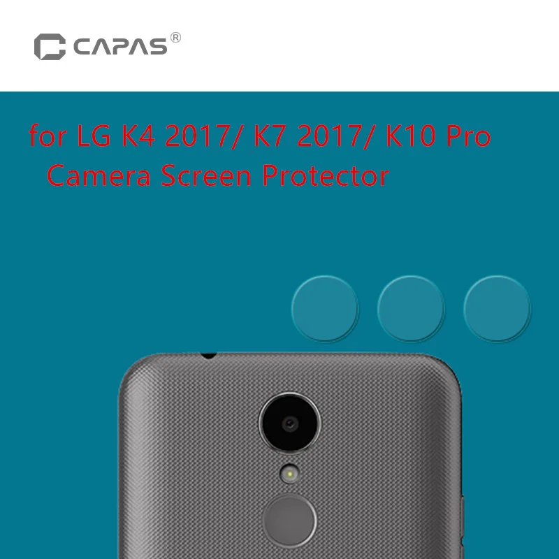 3 шт. для LG K4 2017/K7 2017/K10 Pro Защитная пленка экрана камеры CAPAS HD из прозрачного