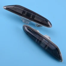 Beler 2 шт. дым боковой габаритный указатель поворота светодиодные боковые габаритные огни 12В 5 Вт Автомобильные аксессуары для BMW E90 E91 E92 E93 2006 2007 2008 2009 2010 2011