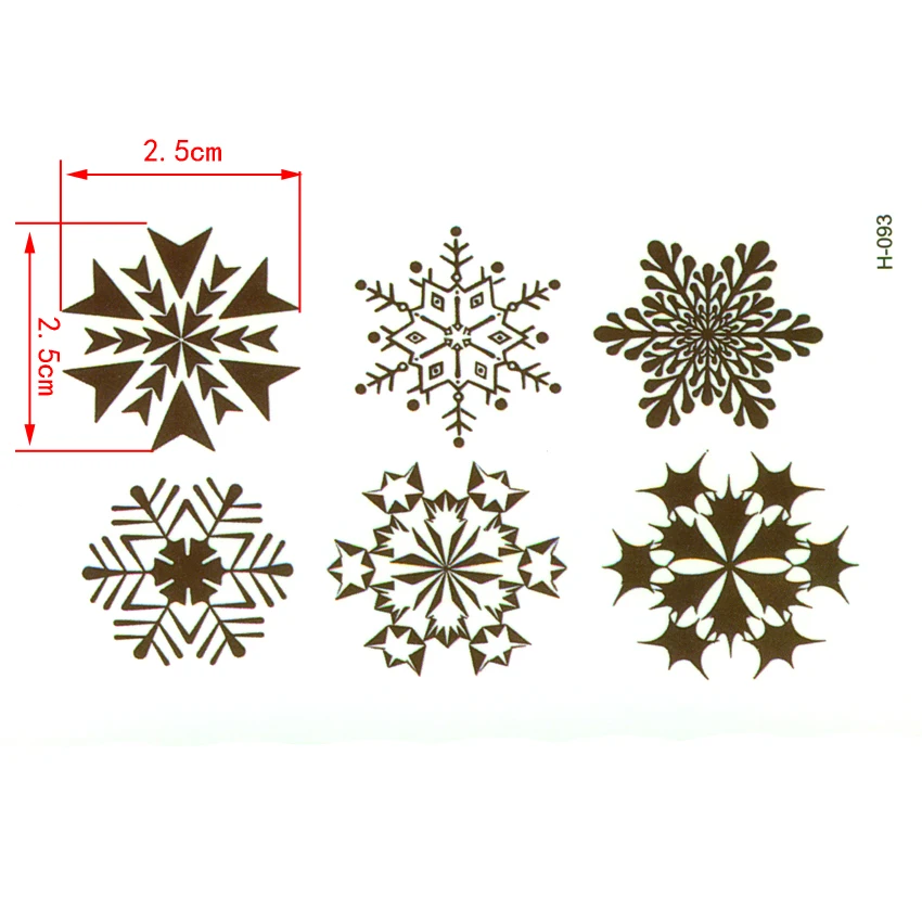 Снежинка, водостойкие Временные татуировки, наклейки, татуировки, поддельные татуировки, боди-арт, татуировки, временные, хна, татуировки, рукава, куронна