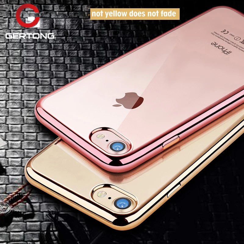 

Luxury Electroplate Soft TPU Silicone Protective Cover For iPhone XR XS Max 6S 7 Plus 8 X 6 5S SE Cases Plating Cover