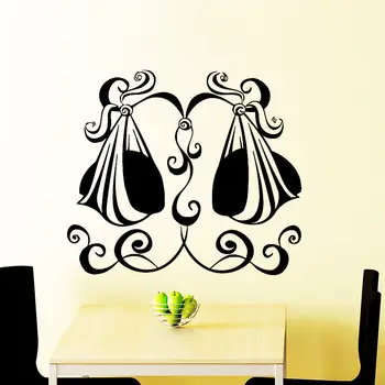 

Libra Wall Decals Horoscope Sign Decal Vinyl Stickers Home Bedroom Decor