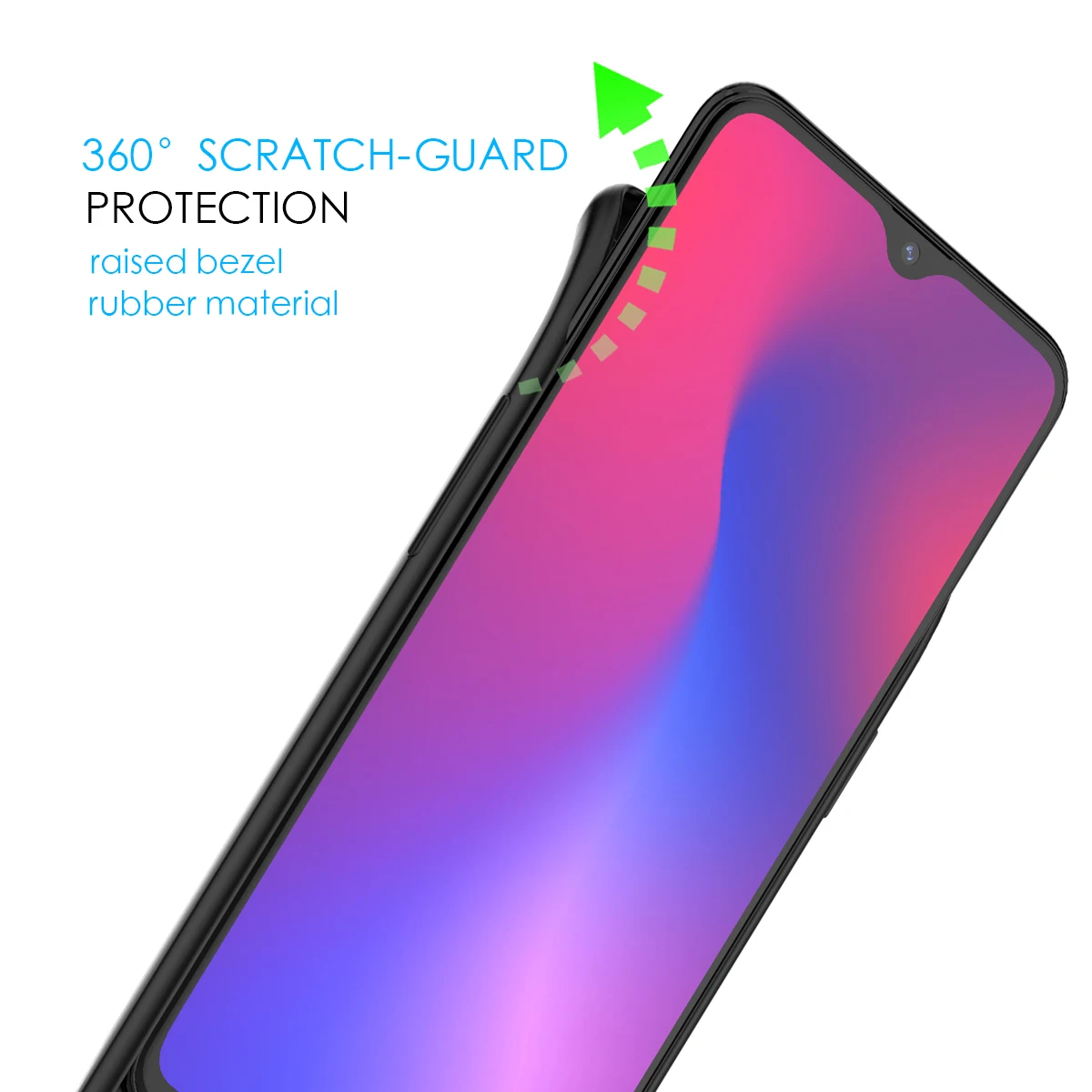 Высококачественный защитный чехол для OPPO R17/R17 Pro Чехол 5200 мА/ч, Мощность с дополнительным внешним аккумулятором внешние Батарея Зарядное устройство чехол ультра тонкий Мощность банк Зарядное устройство чехол для OPPO R17