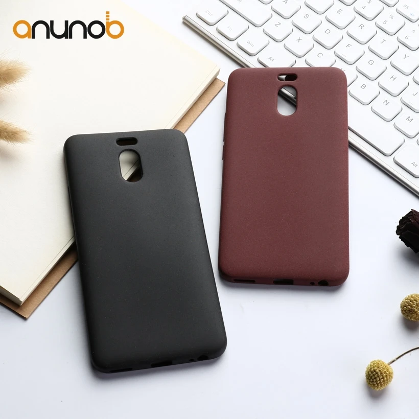 

Anunob Case For Meizu M6 Note Meilan Note 6 Case Plush Matte Soft TPU Silicone Matte Accessories Durable Protective Shell Cover