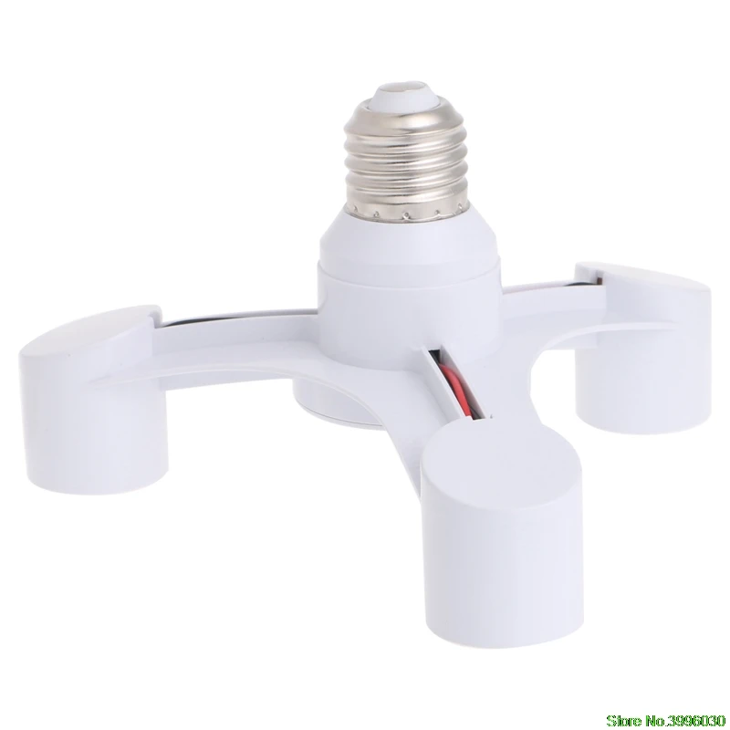 

3In1 E27 To E27 Base Socket Splitter LED Light Lamp Bulb Adapter Holder