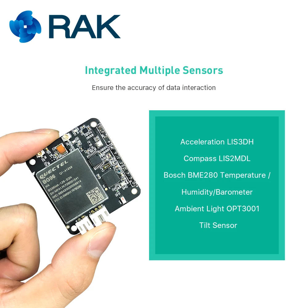 Quectel BG96 NB-IoT iTracker Pro модуль дистанционного gps позиционирования узел модуль Bluetooth 5,0 GPRS шлюз модуль RAK8212 Q077