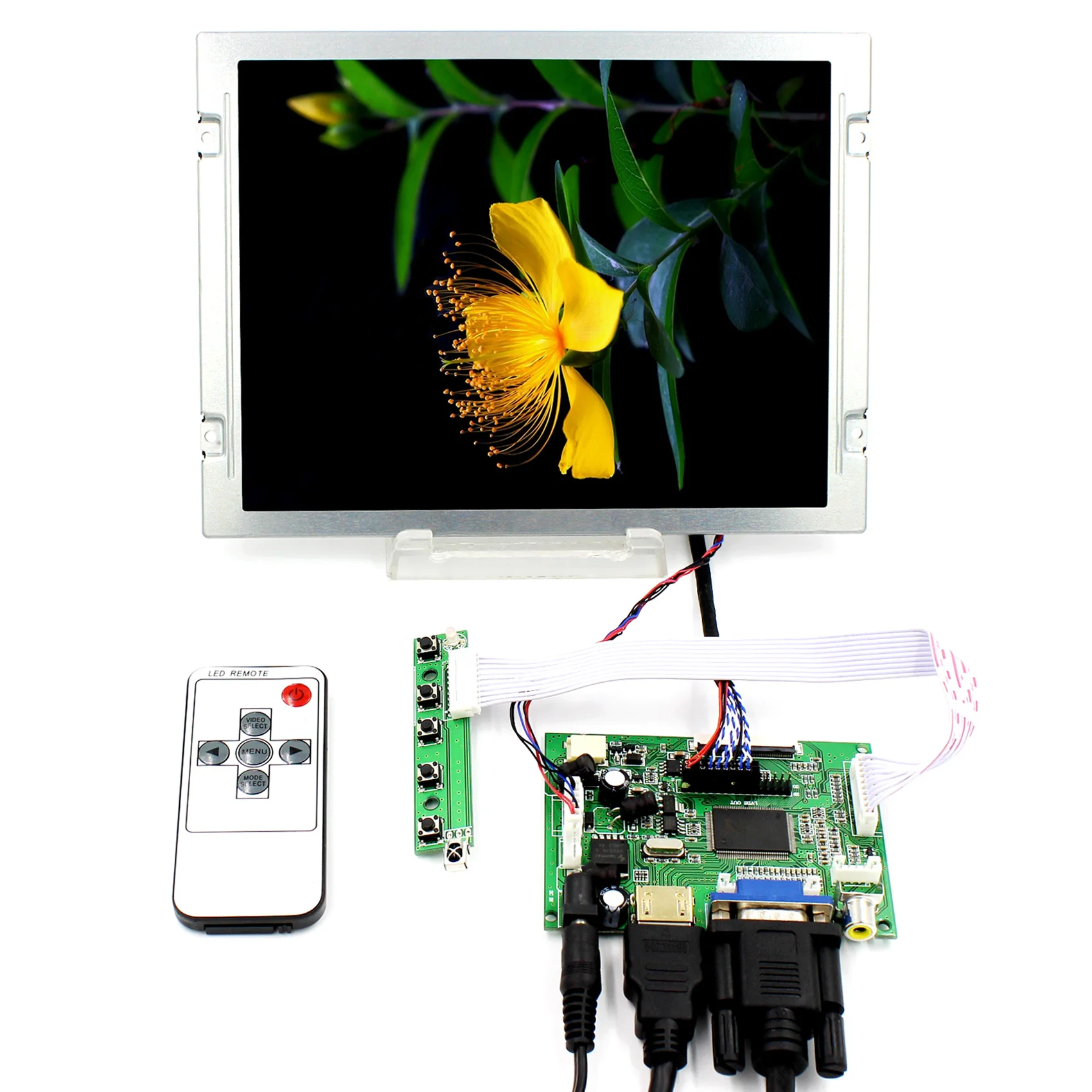 HDMI VGA + 2AV ЖК дисплей плате контроллера VS-TY2662-V1 работать с 8,4 "800X600 экран AA084SC01
