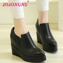women high heel real natrual genuine leather ankle boots half short feminina botas winter boot footwear shoes R7251 size 34-39